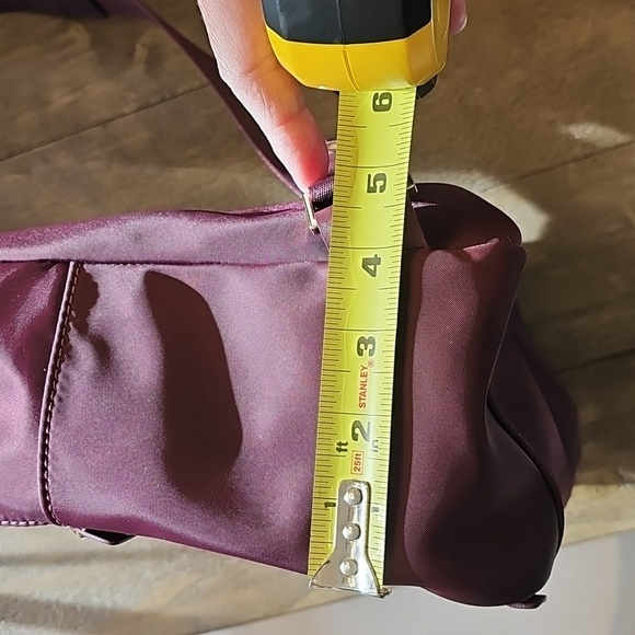 Kate Spade Purple Backpack with Structured Design and Gold Hardware - Picture 9 of 9